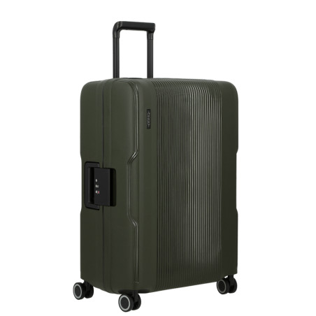 Jump Maxlock Edition 2026 Medium Suitcase 66cm 4 Wheels TSA Lock Khaki