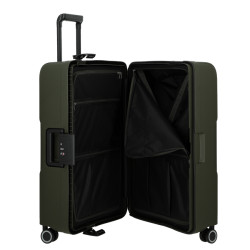 Jump Maxlock Edition 2026 Valise Moyenne 66cm 4 Roues Fermeture TSA Kaki ouvert