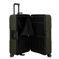 Jump Maxlock Edition 2026 Medium Suitcase 66cm 4 Wheels TSA Lock Khaki