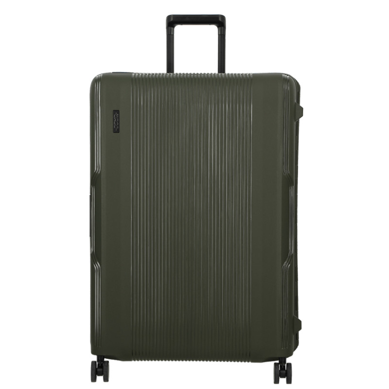 Jump Maxlock Edition 2026 Large Suitcase 77cm 4 Wheels TSA Lock Khaki