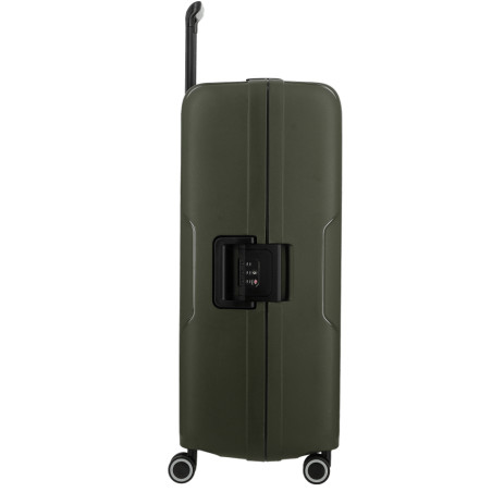 Jump Maxlock Edition 2026 Large Suitcase 77cm 4 Wheels TSA Lock Khaki