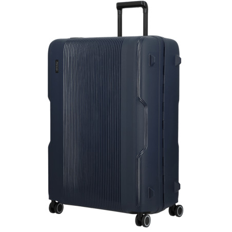 Jump Maxlock Edition 2026 Grande Valise 77cm 4 Roues Fermeture TSA Marine côté
