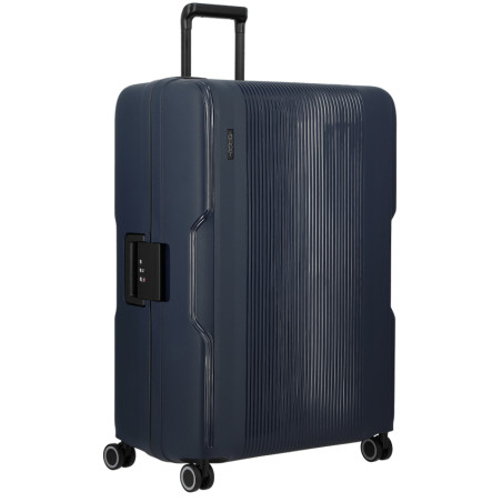 Jump Maxlock Edition 2026 Grande Valise 77cm 4 Roues Fermeture TSA Marine côté