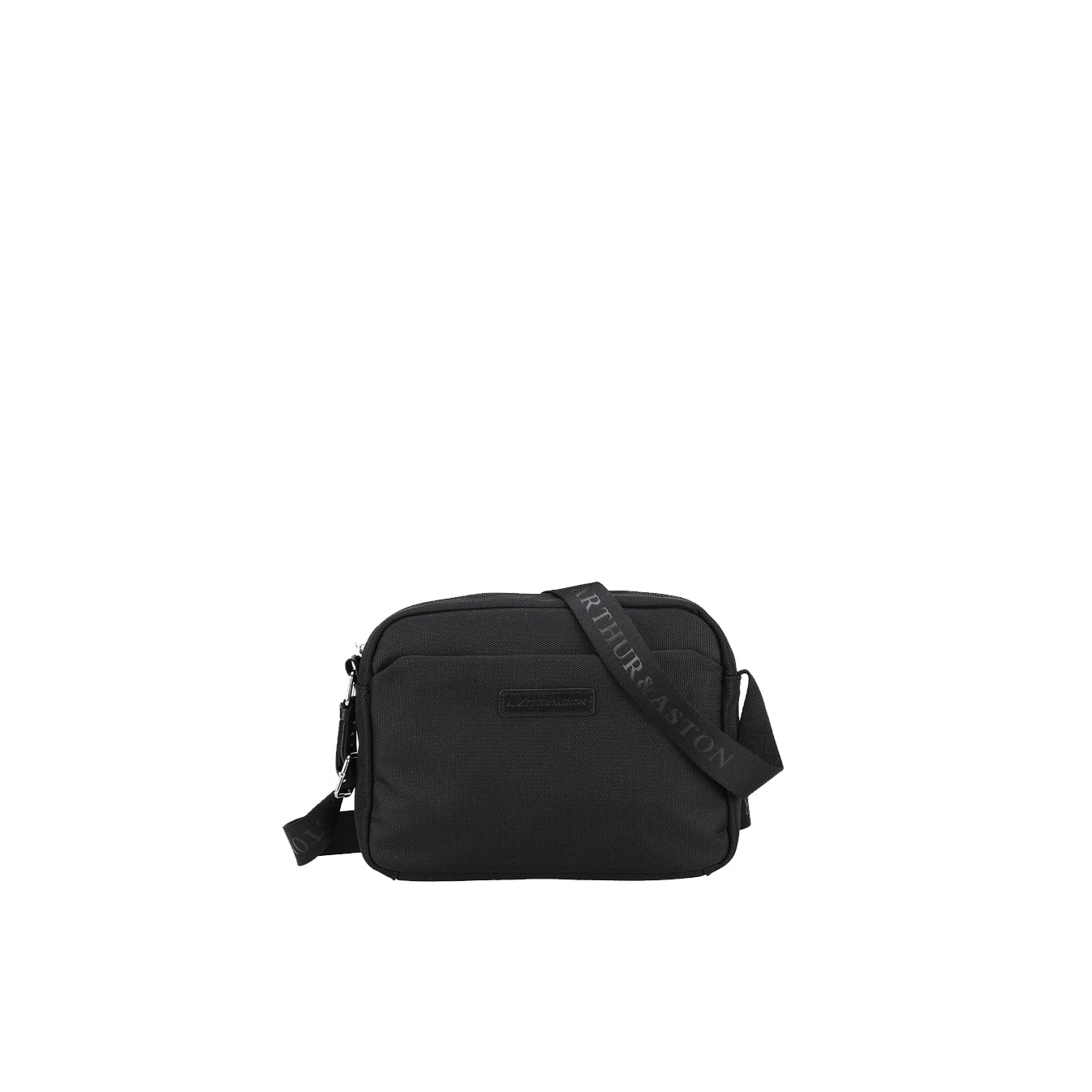 Arthur and Aston Jim Small Shoulder Bag for Men in Black