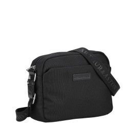 Arthur and Aston Jim Small Shoulder Bag for Men in Black
