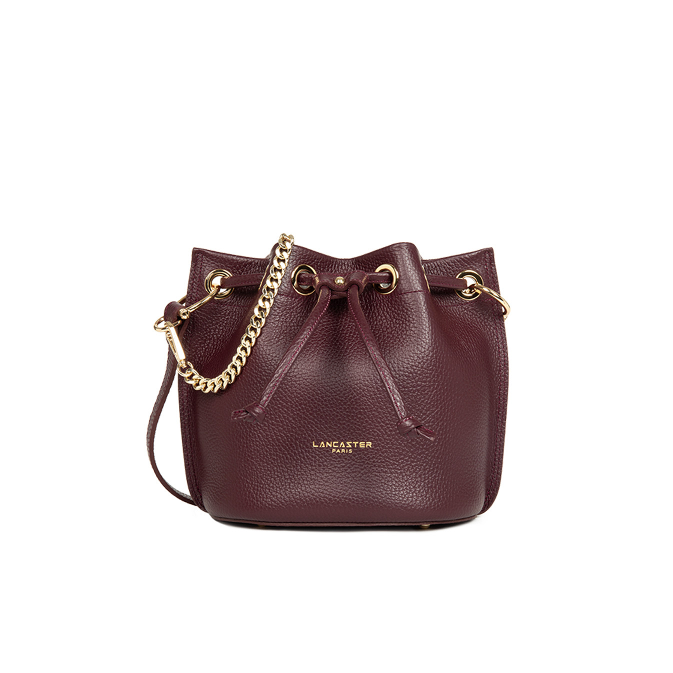 Lancaster Alba Double Bucket Bag 470-80 Dark Bordeaux