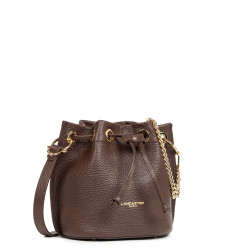 Lancaster Alba Double Bucket Bag 470-80 Brown In Pale Gold