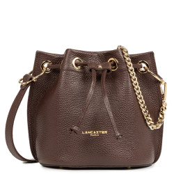 Lancaster Alba Double Bucket Bag 470-80 Brown In Pale Gold