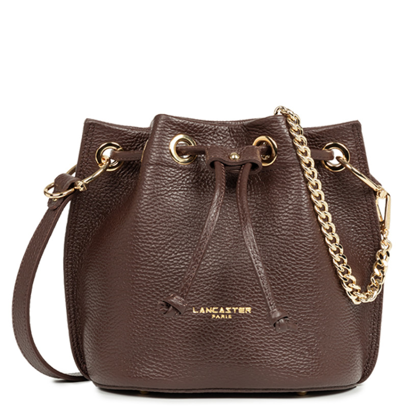 Lancaster Alba Double Bucket Bag 470-80 Brown In Pale Gold