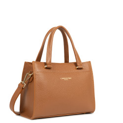 Lancaster Foulonné Double Small Handbag 470-73 Camel In Orange