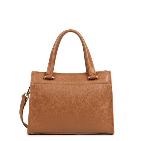 Lancaster Foulonné Double Small Handbag 470-73 Camel In Orange