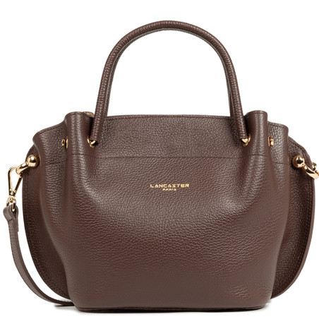 Lancaster Foulonne Double Handbag Louisa 470-18 Brown Interior Pale...