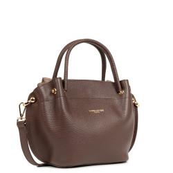 Lancaster Foulonne Double Handbag Louisa 470-18 Brown Interior Pale...