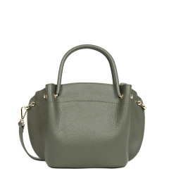 Lancaster Foulonne Double Handbag Louisa 470-18 Smoked Khaki