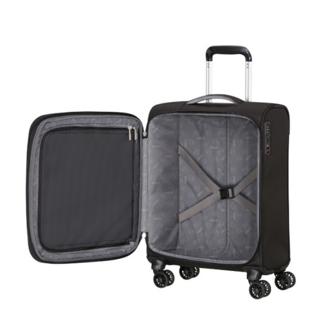 American Tourister CloudRider Soft Cabin Suitcase 55cm 4 Wheels Tro...