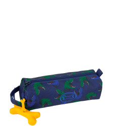 Stones And Bones Simple Pencil Case Oregon T Rexes Electric Blue