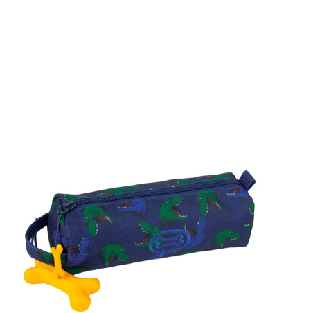 Stones And Bones Simple Pencil Case Oregon T Rexes Electric Blue
