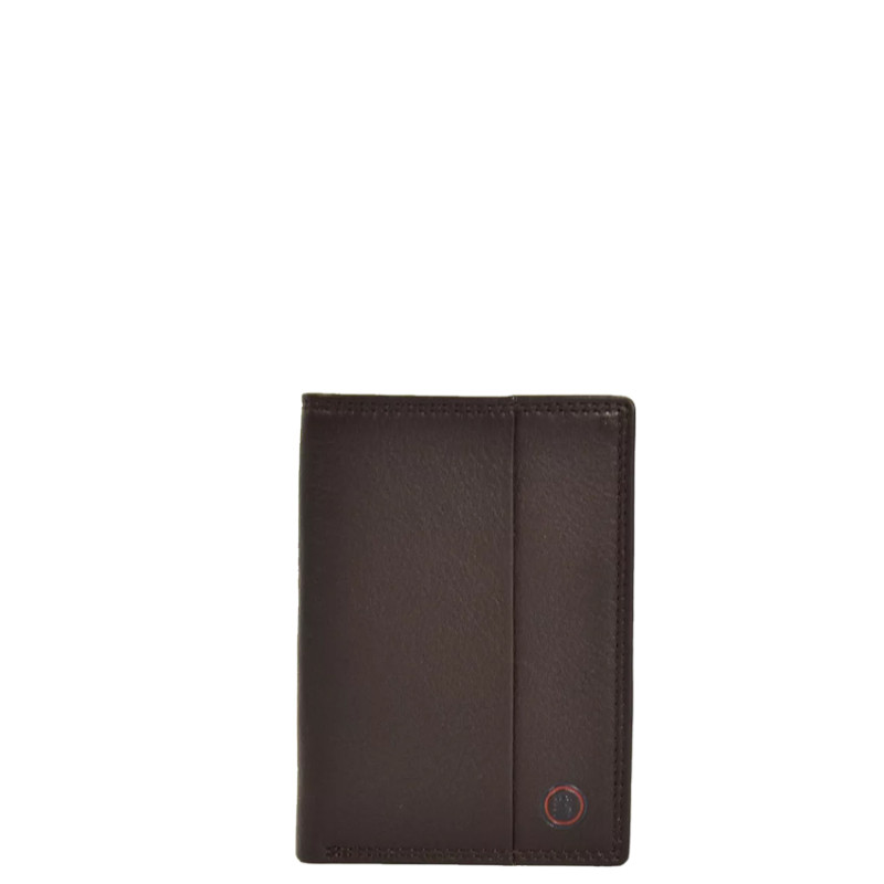 Serge Blanco Vancouver Mini Wallet Leather VAN21052 Chocolate