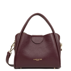 Lancaster Ida Double Shoulder Bag 470-83 Dark Burgundy