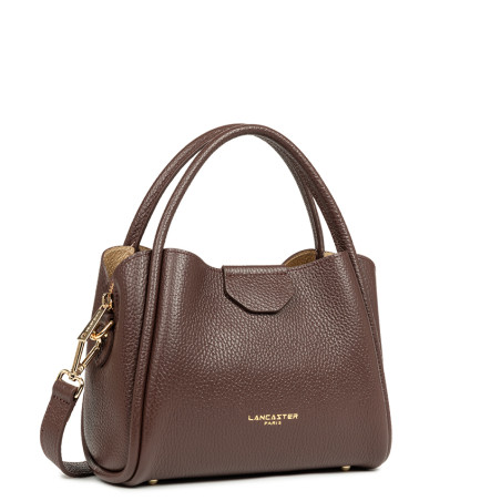Lancaster Ida Double Shoulder Bag 470-83 Pale Gold Brown