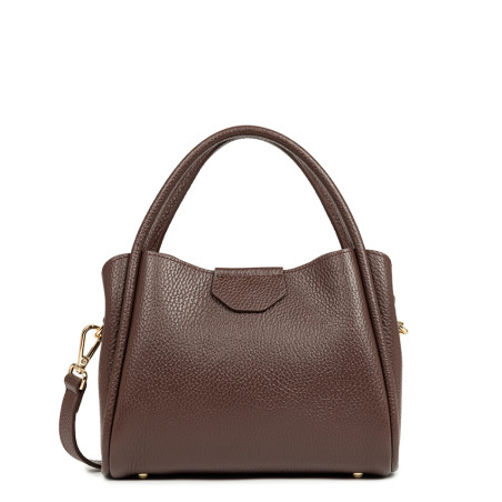 Lancaster Ida Double Sac Porté Epaule 470-83 Marron Or Pale dos
