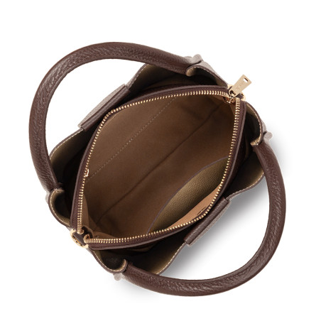 Lancaster Ida Double Shoulder Bag 470-83 Pale Gold Brown