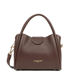 Lancaster Ida Double Sac Porté Epaule 470-83 Marron Or Pale