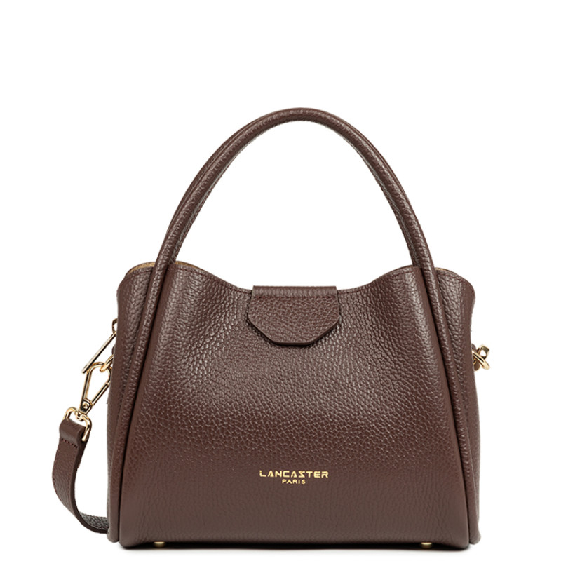Lancaster Ida Double Sac Porté Epaule 470-83 Marron Or Pale
