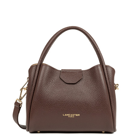 Lancaster Ida Double Sac Porté Epaule 470-83 Marron Or Pale