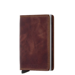 Secrid Slimwallet Vintage Brown Cardholder