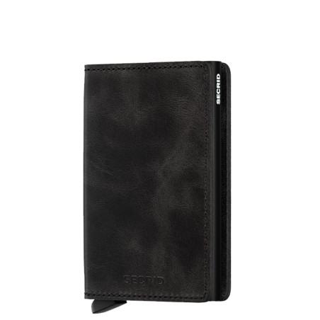 Secrid Slimwallet Vintage Black Cardholder