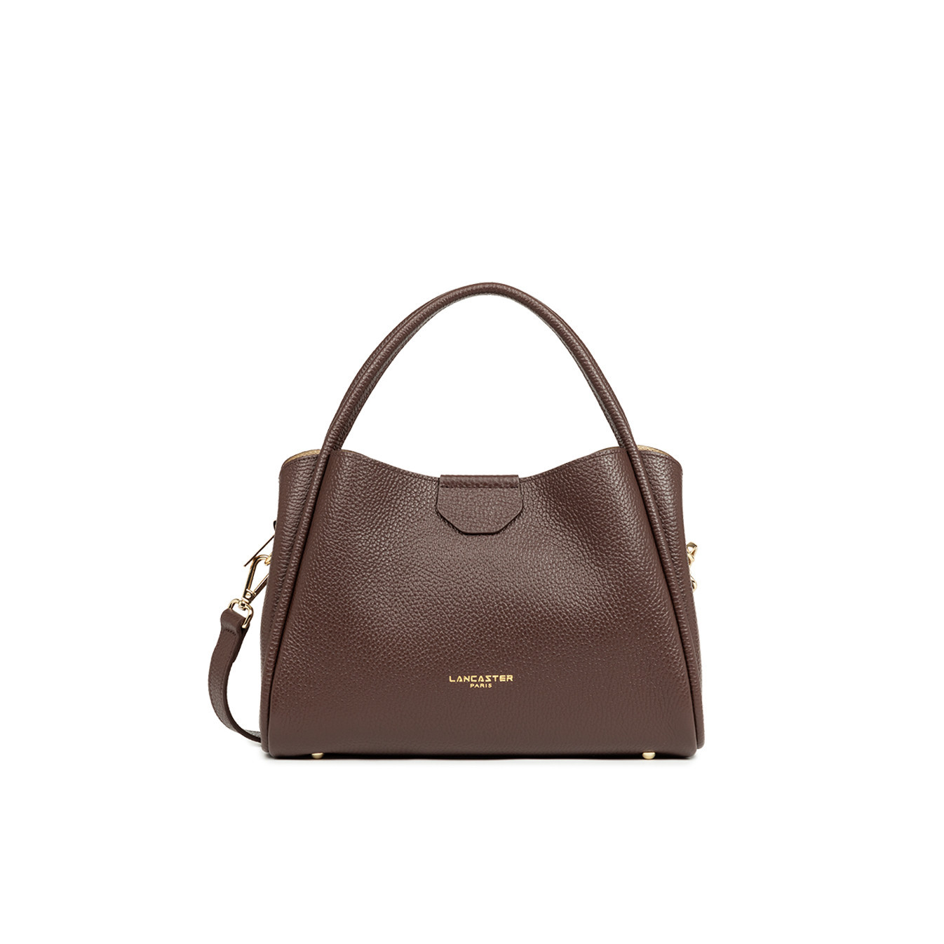 Lancaster Ida Double Shoulder Bag 470-84 Pale Gold Brown