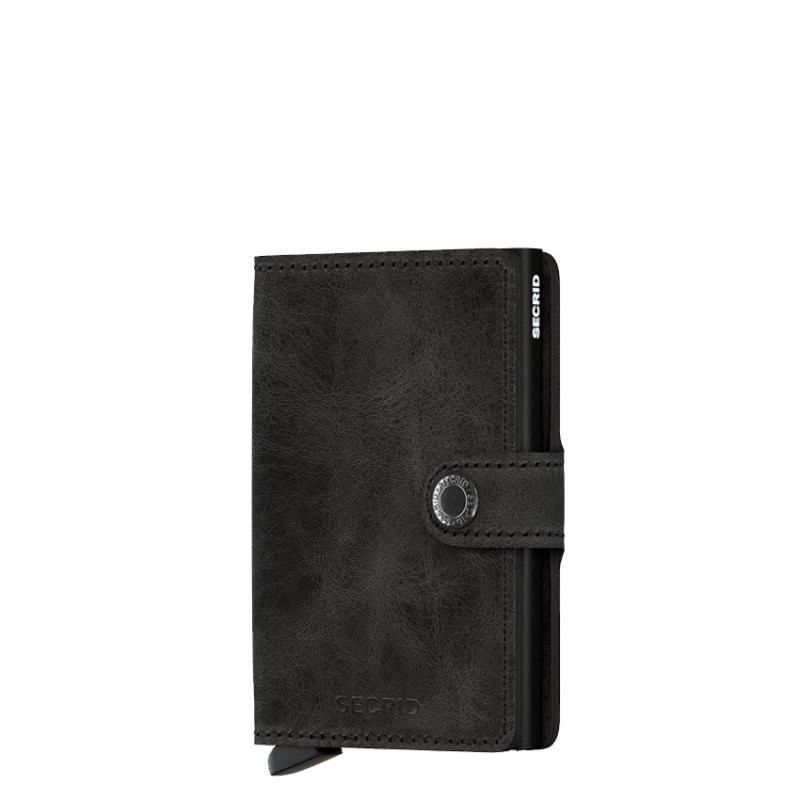 Secrid Miniwallet Vintage Black Cardholder