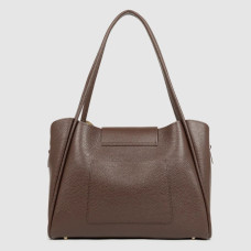 Lancaster Ida Double Tote Bag Shoulder Carry 470-85 Pale Gold Brown