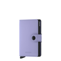 Secrid Miniwallet Cardholder Lilac Black