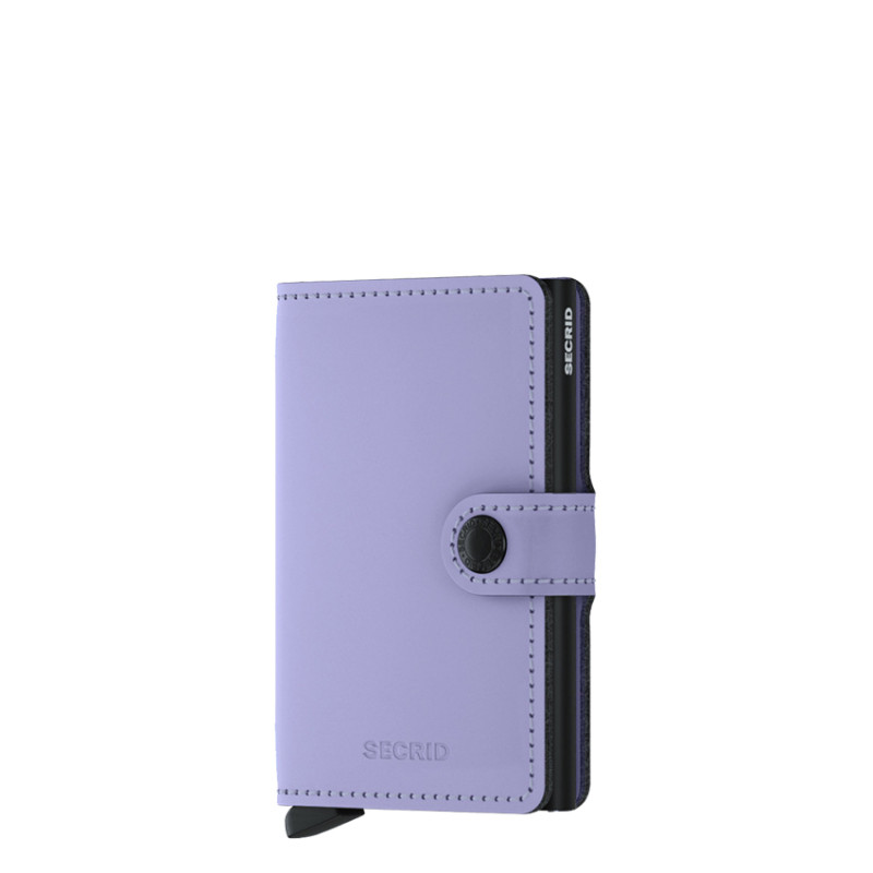 Secrid Miniwallet Cardholder Lilac Black