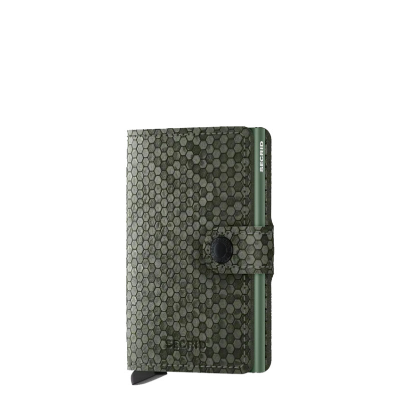 Secrid Miniwallet Hexagon Green Cardholder