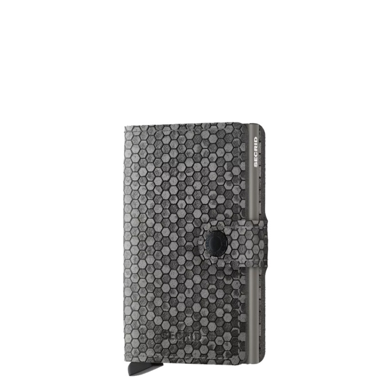 Secrid Miniwallet Hexagon Grey Cardholder