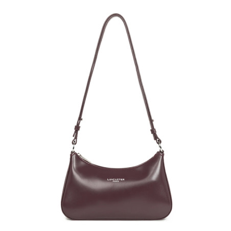 Lancaster Suave Ace Baguette Trotteur Bag 433-22 Dark Bordeaux