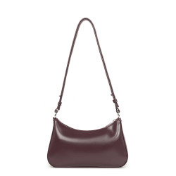 Lancaster Suave Ace Baguette Trotteur Bag 433-22 Dark Bordeaux