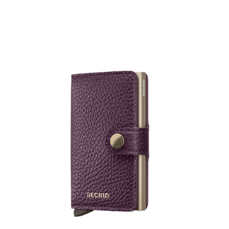Secrid Miniwallet Pebble Cardholder Grape