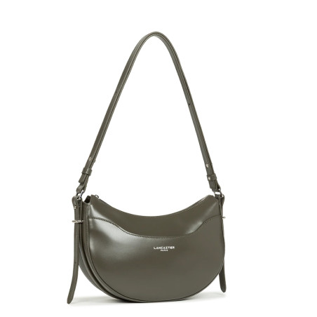 Lancaster Suave Ace Sac Demi Lune 433-28 Kaki Fonce cote