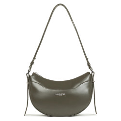 Lancaster Suave Ace Sac Demi Lune 433-28 Kaki Fonce