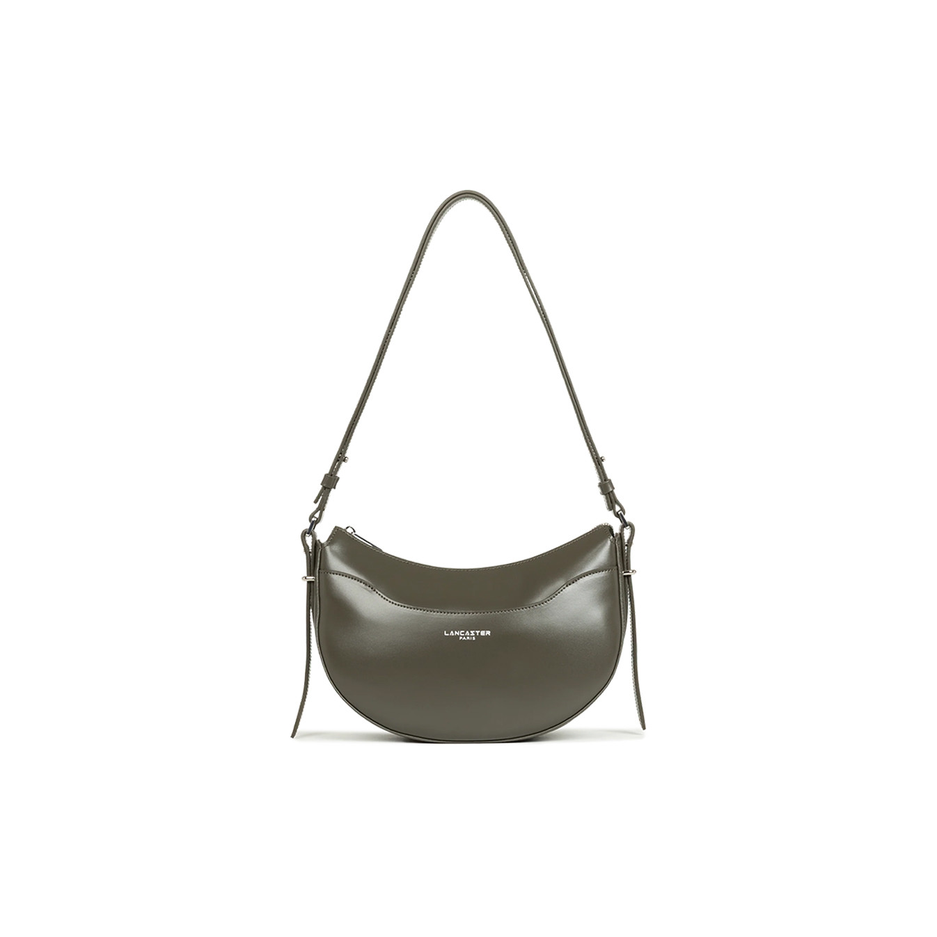 Lancaster Suave Ace Sac Demi Lune 433-28 Kaki Fonce