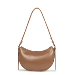 Lancaster Suave Ace Demi-Moon Bag 433-28 Hazelnut