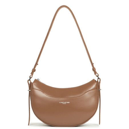 Lancaster Suave Ace Demi-Moon Bag 433-28 Hazelnut