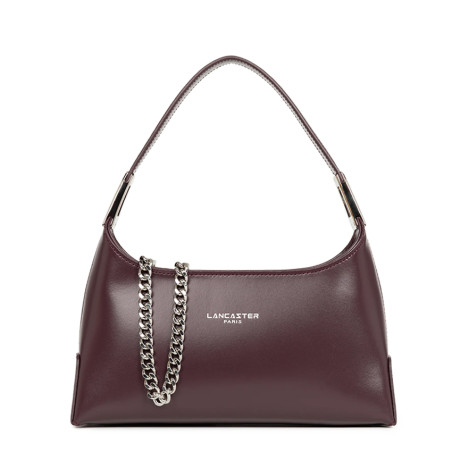 Lancaster Suave Ace Small Baguette Bag 433-30 Dark Bordeaux