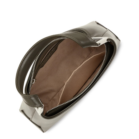 Lancaster Suave Ace Small Baguette Bag 433-30 Dark Khaki