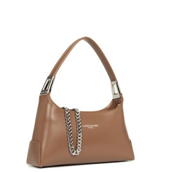 Lancaster Suave Ace Small Baguette Bag 433-30 Hazelnut