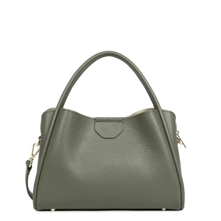 Lancaster Ida Double Shoulder Bag 470-84 Smoked Khaki